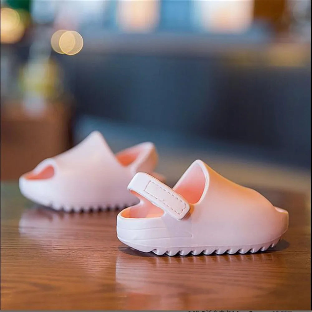 Boys & Girls Summer Kids Jelly Sandals – Soft & Stylish Beach Shoes