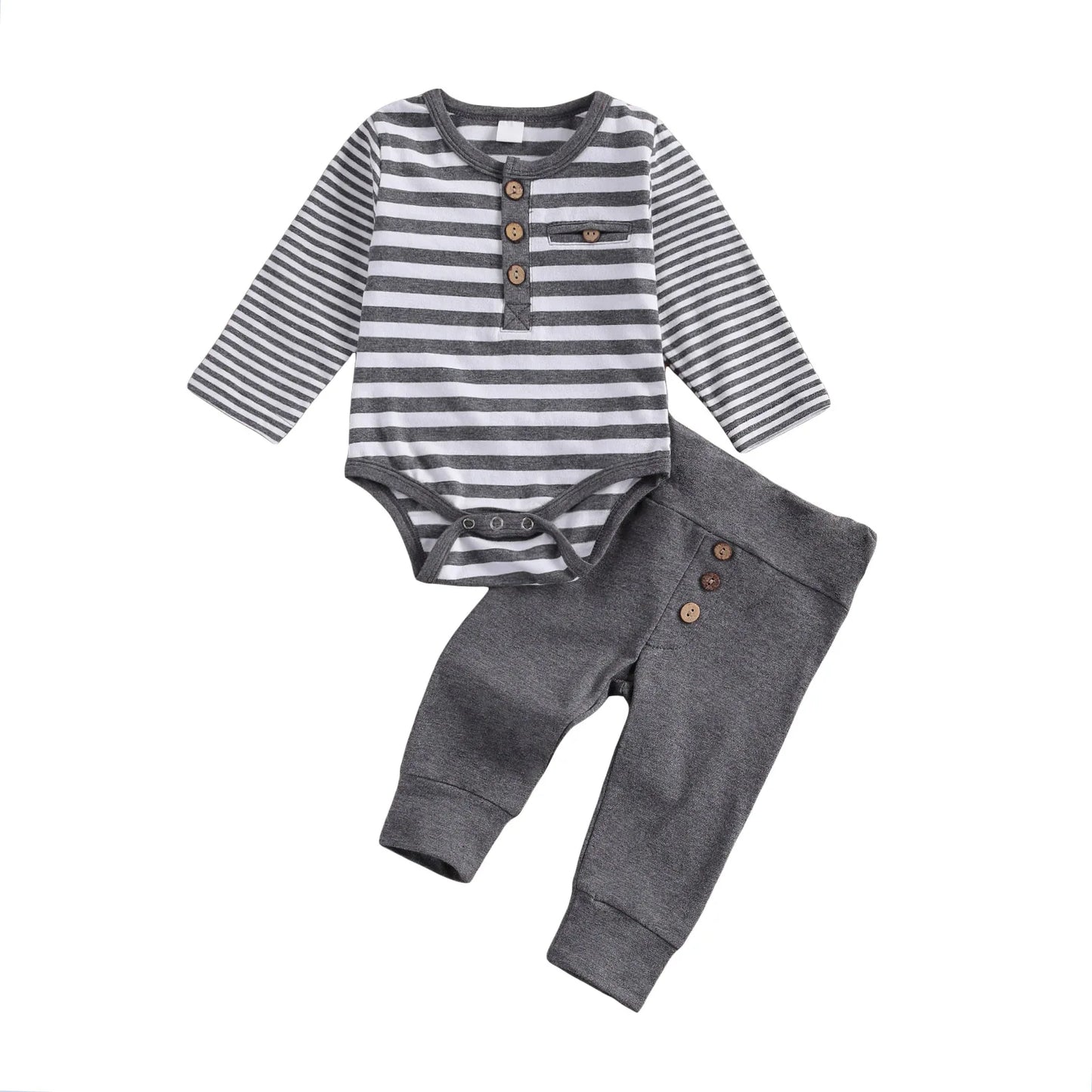 Stripe Chic 2-Piece Set (3-18M)