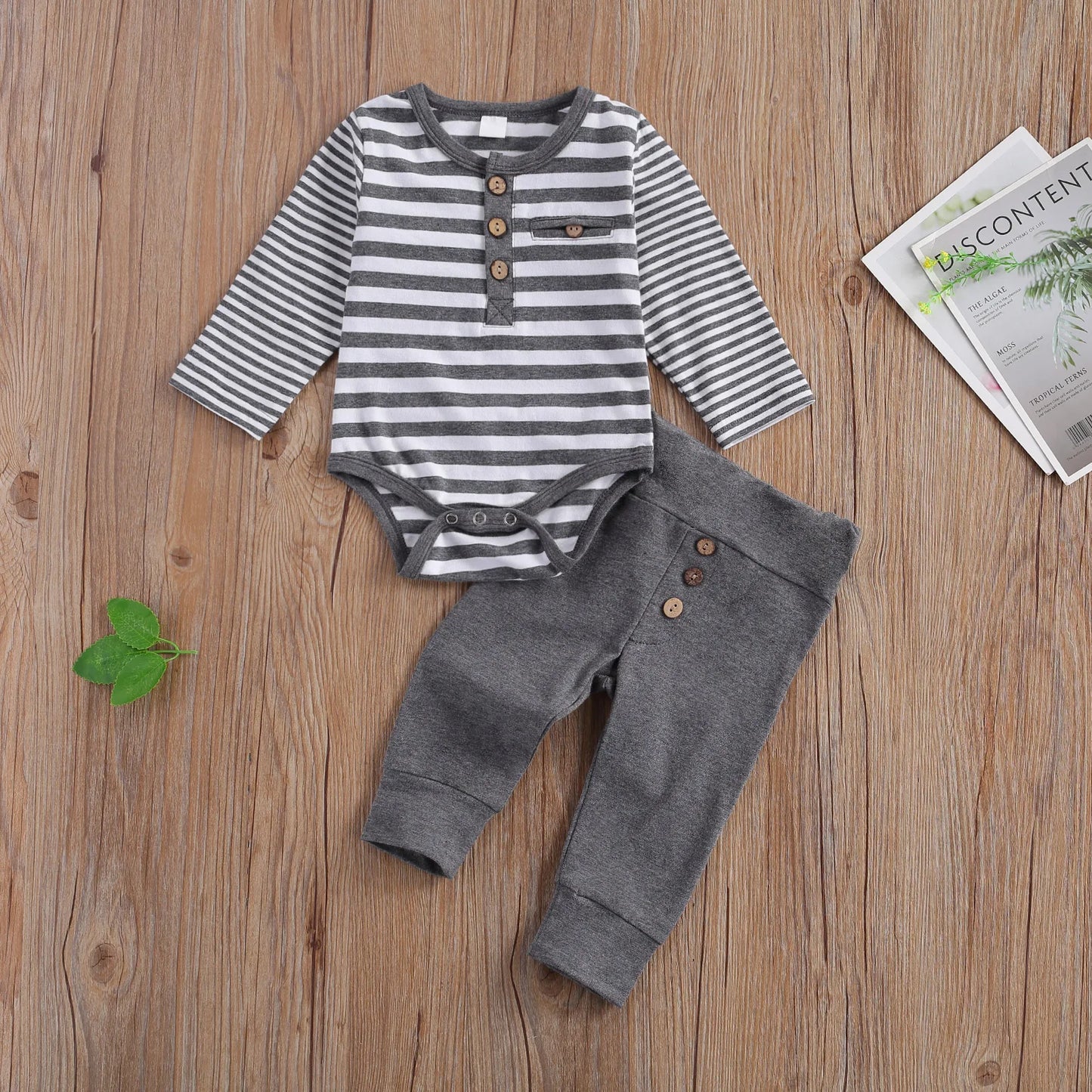 Stripe Chic 2-Piece Set (3-18M)
