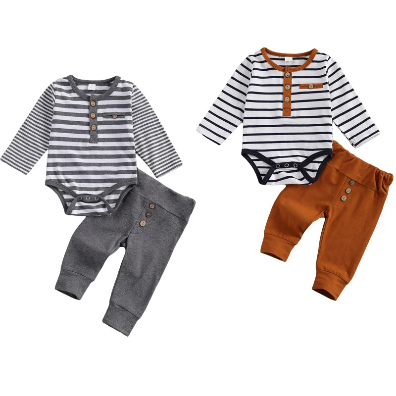 Stripe Chic 2-Piece Set (3-18M)