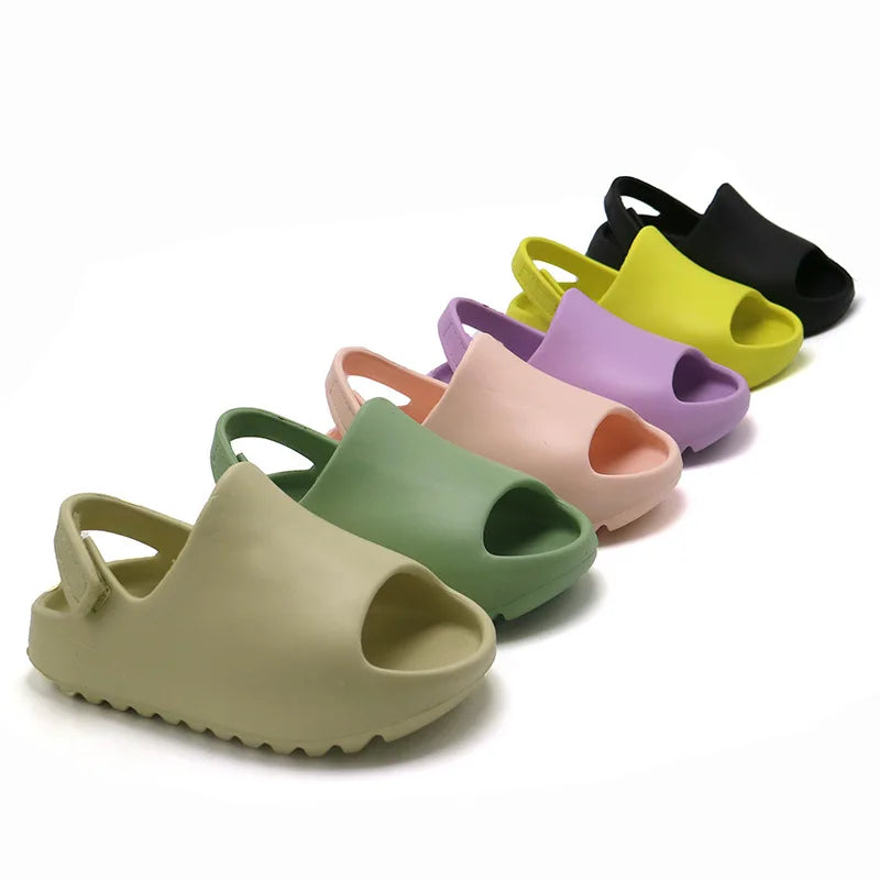 Boys & Girls Summer Kids Jelly Sandals – Soft & Stylish Beach Shoes