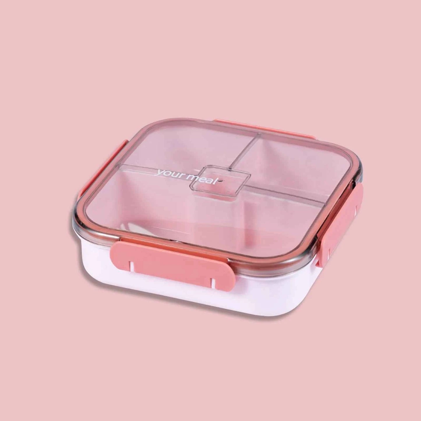 Microwave-Safe Lunch Box – Heat-Resistant Plastic Food & Fruit Storage Container with Secure Seal