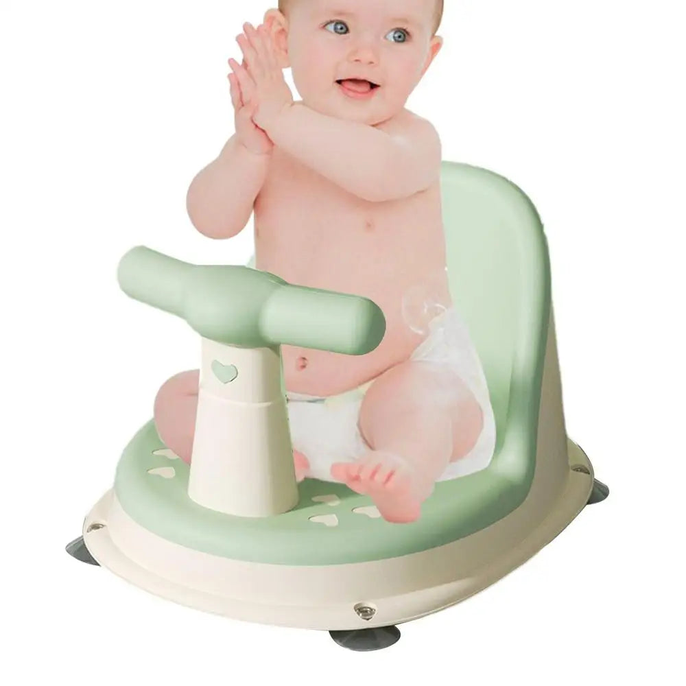 Baby Bath Seat with Suction Cups – 6–18 Months Toddler Support Chair - Haven's Heaven Boutique