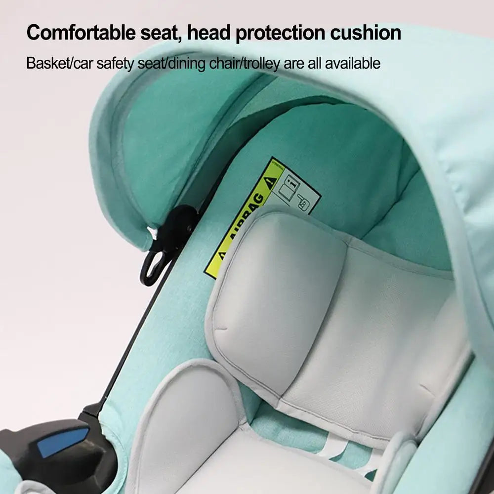 Infant Head and Body Support Pillow – Soft Cushion for Strollers, Car Seats & Travel