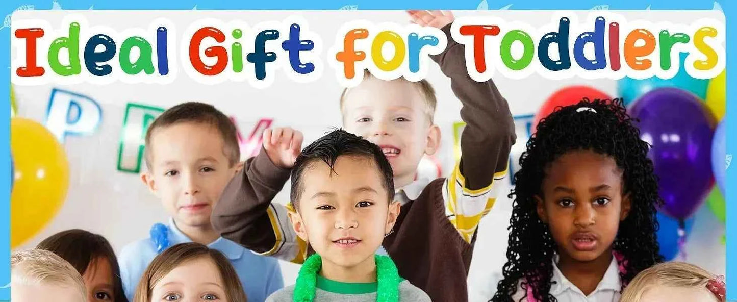 Busy Board Montessori Sensory Activity Toy – Travel Essential for Toddlers Ages 1-3, Road & Fine Motor Skill Development