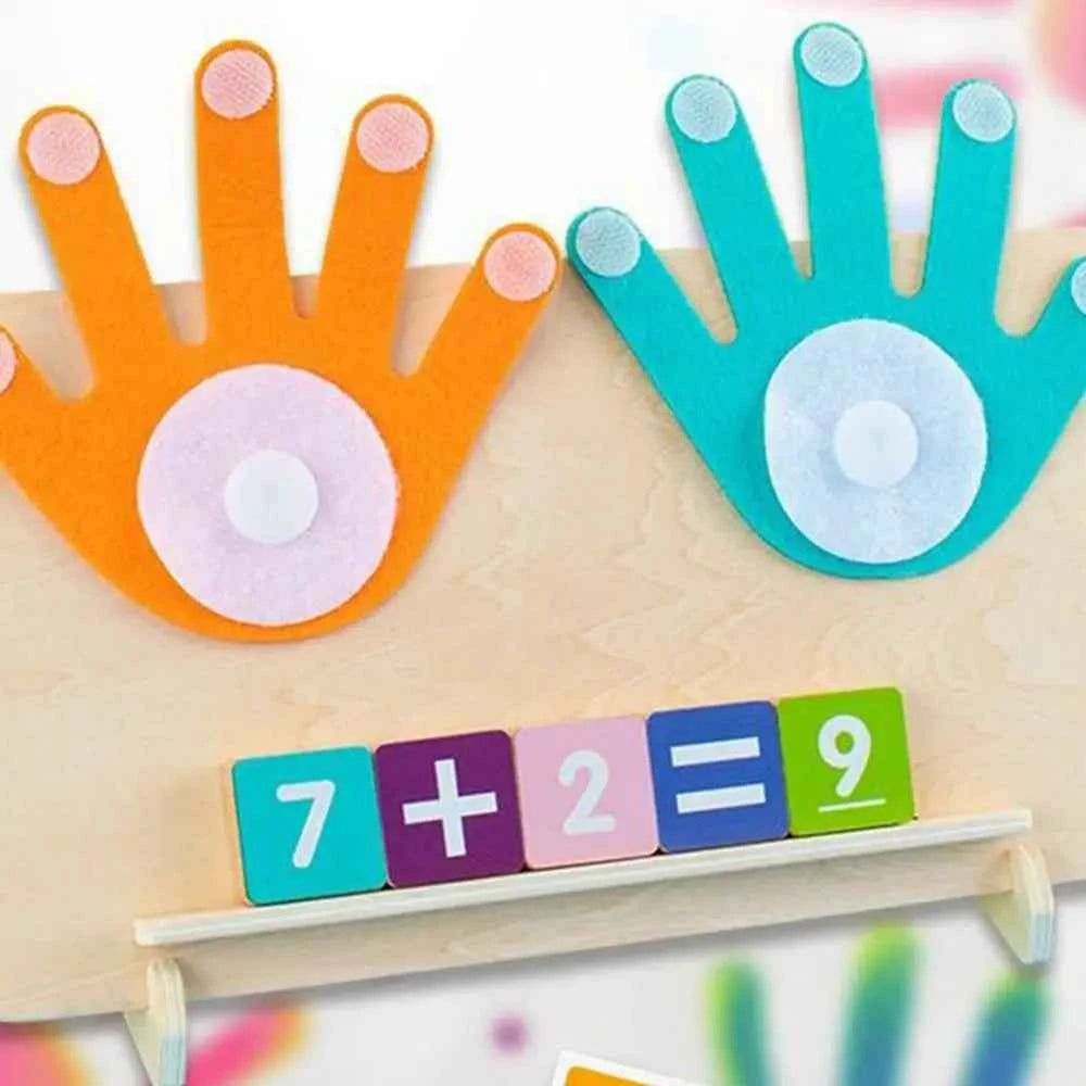 Educational Math Manipulative Blocks – Preschool Learning Toy for Hand-Eye Coordination