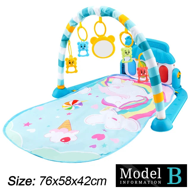 Musical Baby Play Gym & Fitness Stand – Early Learning Toy 0-36 Months