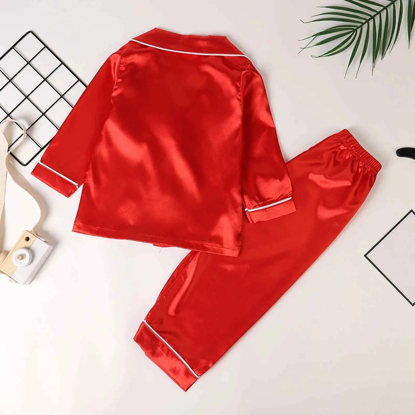 Kids Christmas Pajamas – Long Sleeve Matching Holiday Set for Boys and Girls