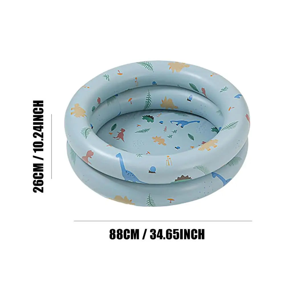 Inflatable Baby Pool – PVC Toddler Pool for Kids, Portable & Foldable Design - Haven's Heaven Boutique