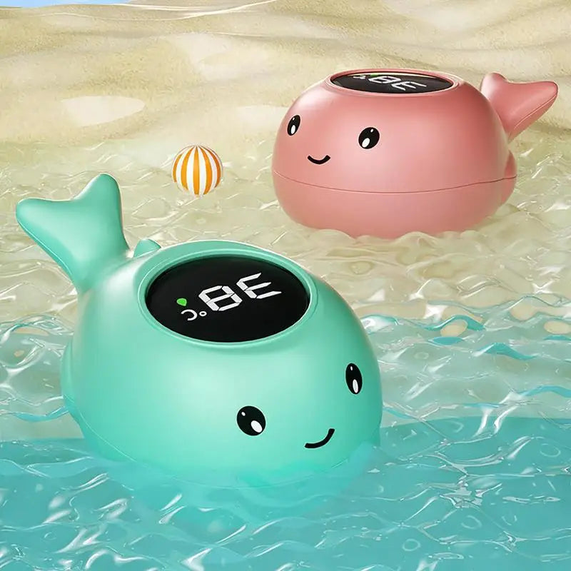 Baby Bath Thermometer – Whale Style Water Temperature Monitor - Haven's Heaven Boutique