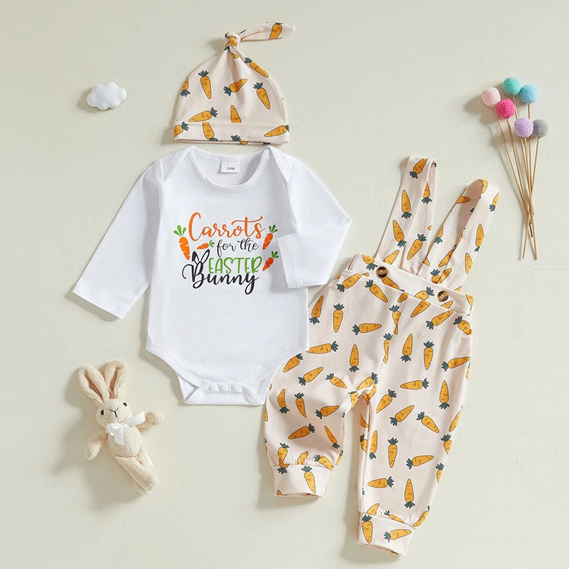 Easter Bunny 3-Piece Pants Set (0-18M)