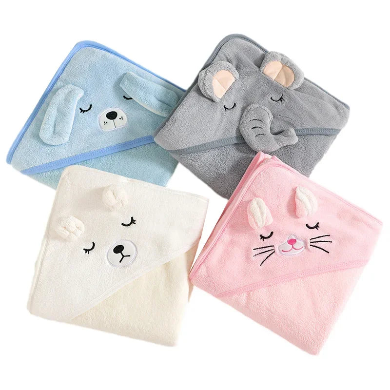 Custom Embroidered Baby Towel – Personalized Gift for Newborns & Toddlers