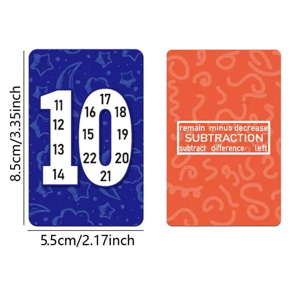 Kids Learning Flash Cards – 52-Piece Interactive Paper Game for Early Education