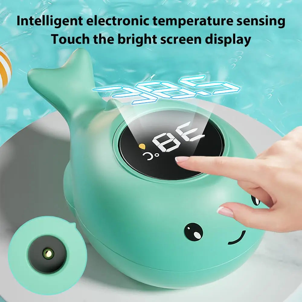 Baby Bath Thermometer – Whale Style Water Temperature Monitor - Haven's Heaven Boutique