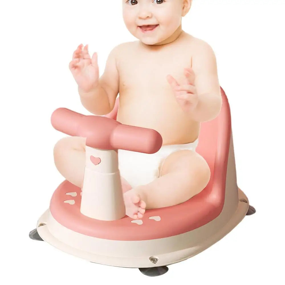 Baby Bath Seat with Suction Cups – 6–18 Months Toddler Support Chair - Haven's Heaven Boutique