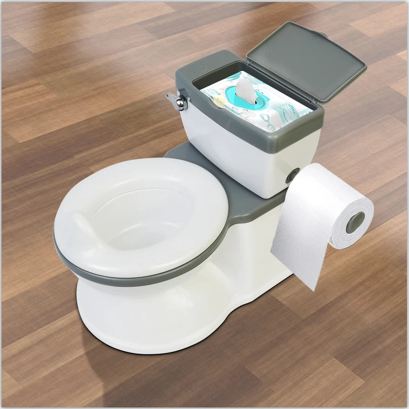 Children's Potty Training Toilet – Removable Seat & Portable Toddler Potty with Easy Clean Design