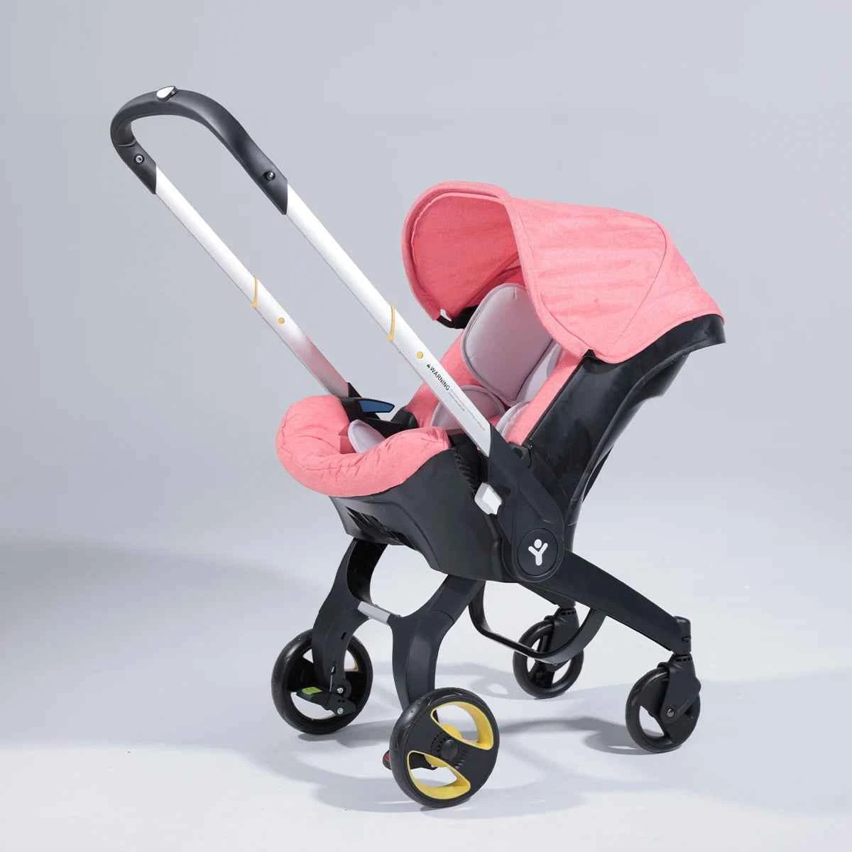 Foldable Travel Baby Stroller – Bi-directional Push, Lightweight Metal Frame for Easy Carrying
