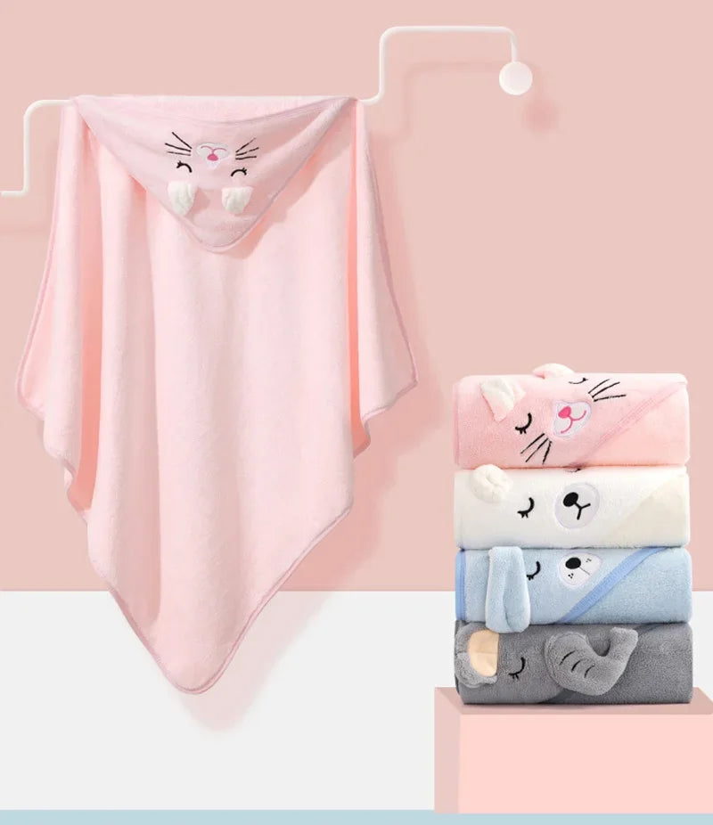 Custom Embroidered Baby Towel – Personalized Gift for Newborns & Toddlers