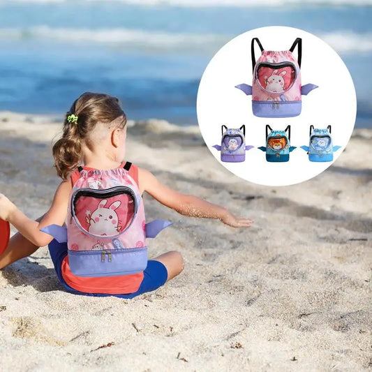 Kids Swim Bag – Lightweight Waterproof Beach & Pool Backpack for Children - Haven's Heaven Boutique