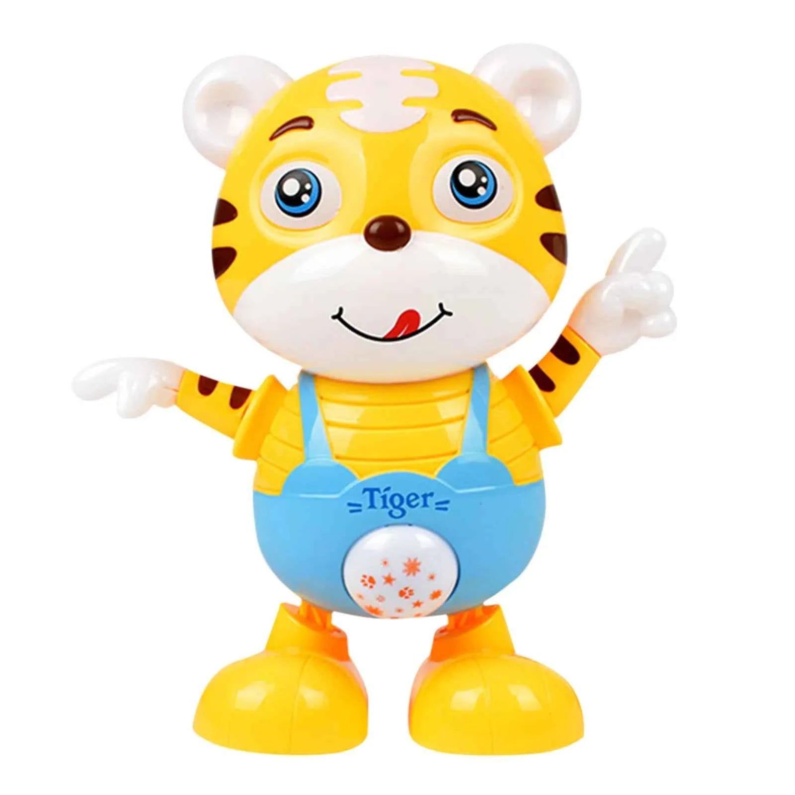 Musical Alphabet Toy for Toddlers - Dancing Tiger Musical Toy with Lights and Music