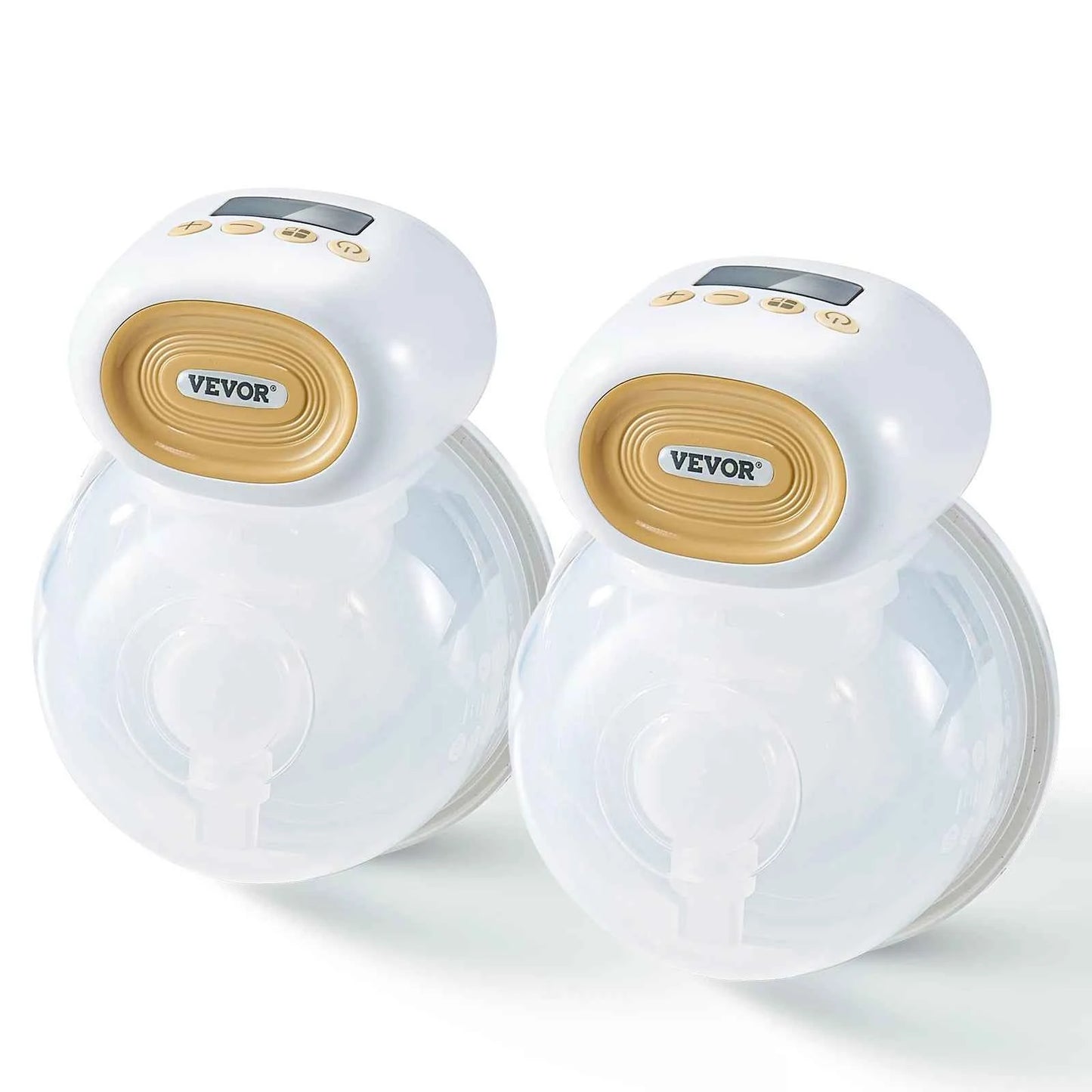 SucceBuy Wearable Electric Breast Pump – Hands-Free, Ultra-Quiet, Rechargeable Portable Breastfeeding Pump with LED Display