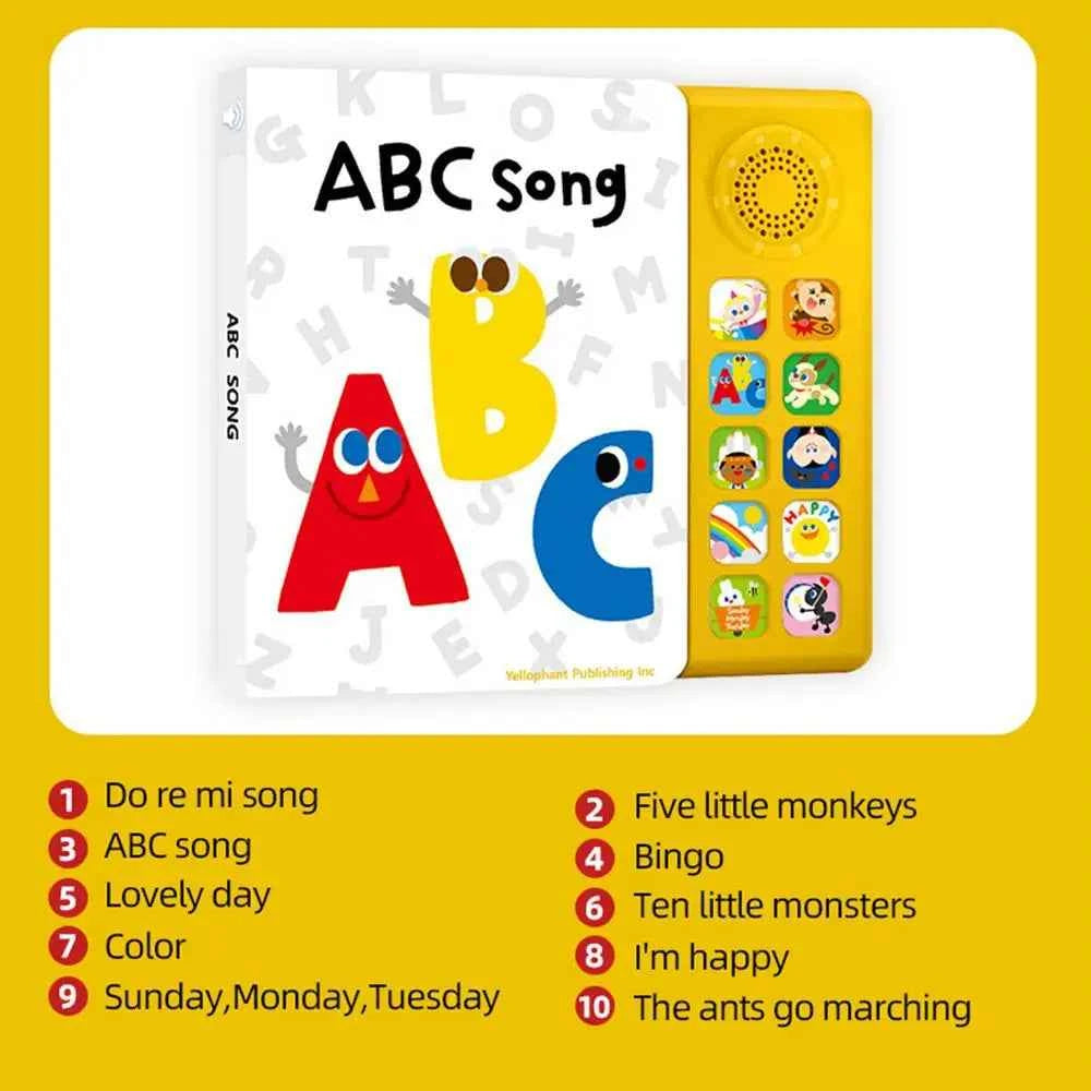 Musical Nursery Rhyme Book – 10 Classic Songs Early Learning