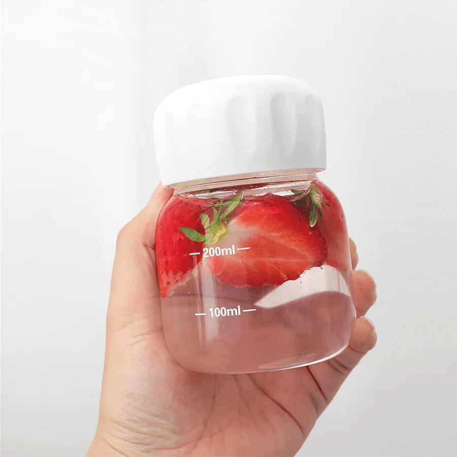 Portable Small Transparent Water Bottle – 1pc Travel-Friendly