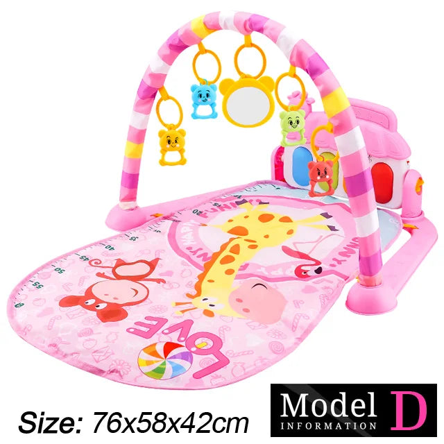 Musical Baby Play Gym & Fitness Stand – Early Learning Toy 0-36 Months