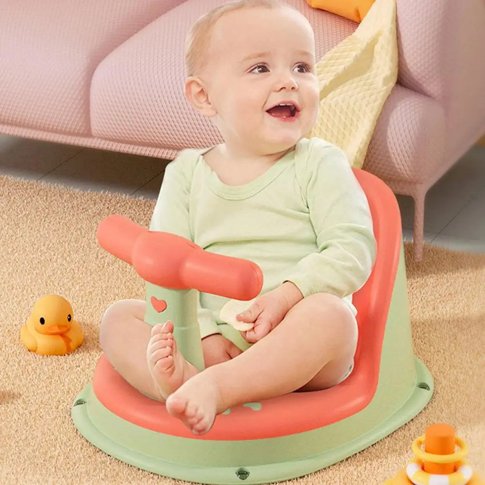 Baby Bath Seat with Suction Cups – 6–18 Months Toddler Support Chair - Haven's Heaven Boutique