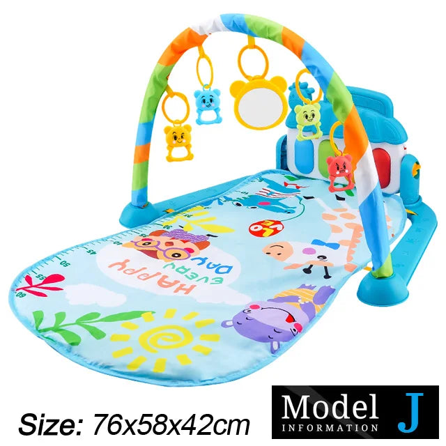 Musical Baby Play Gym & Fitness Stand – Early Learning Toy 0-36 Months