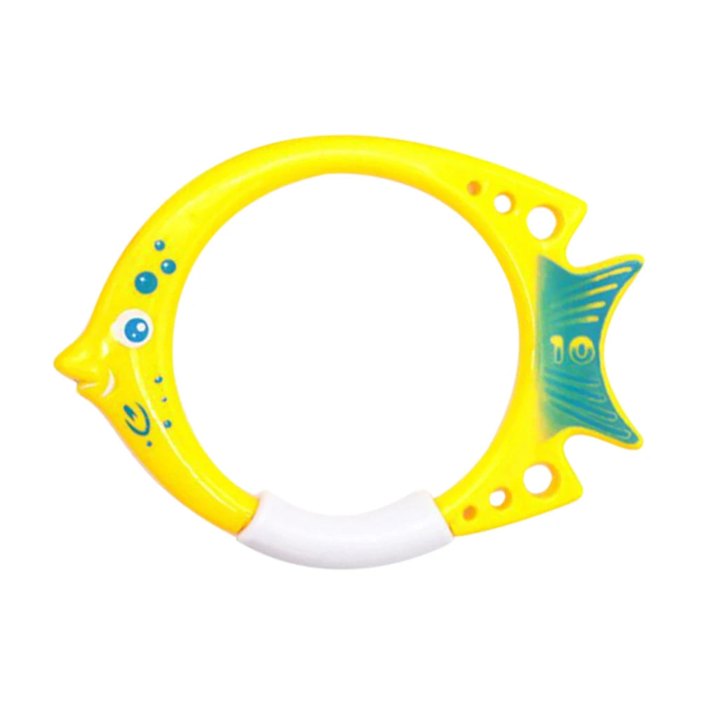 3Pcs Cartoon Fish Diving Rings – Kids Underwater Swim Training Pool Toys - Haven's Heaven Boutique