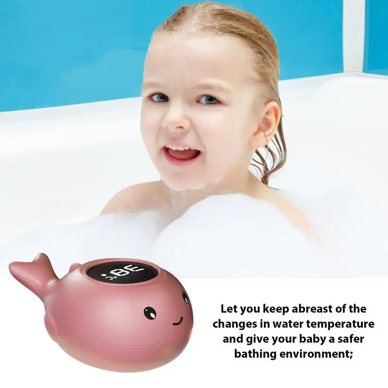 Baby Bath Thermometer – Whale Style Water Temperature Monitor - Haven's Heaven Boutique