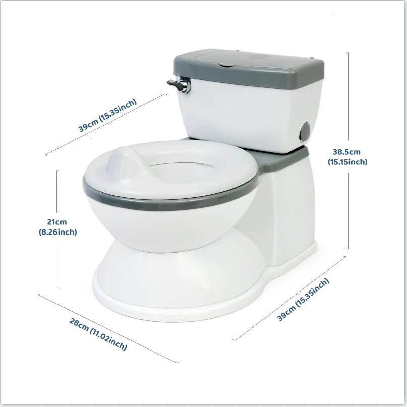 Children's Potty Training Toilet – Removable Seat & Portable Toddler Potty with Easy Clean Design