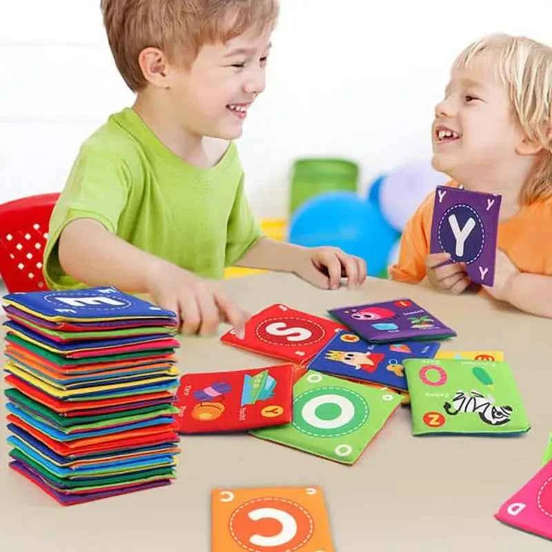 Portable Cloth Learning Book – Early Childhood Educational Toy for Toddlers