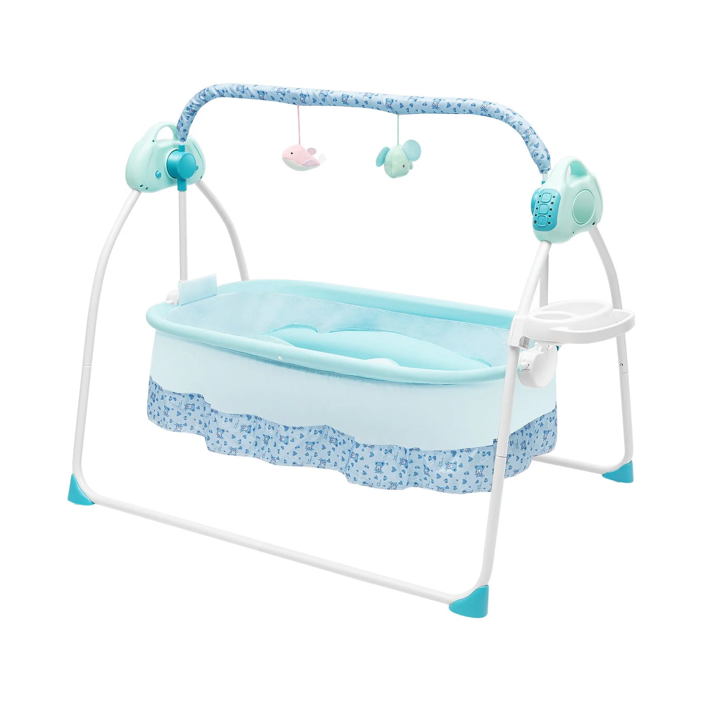 Havens Heaven Automatic Baby Swing – Infant Cradle with Music & Mosquito Net