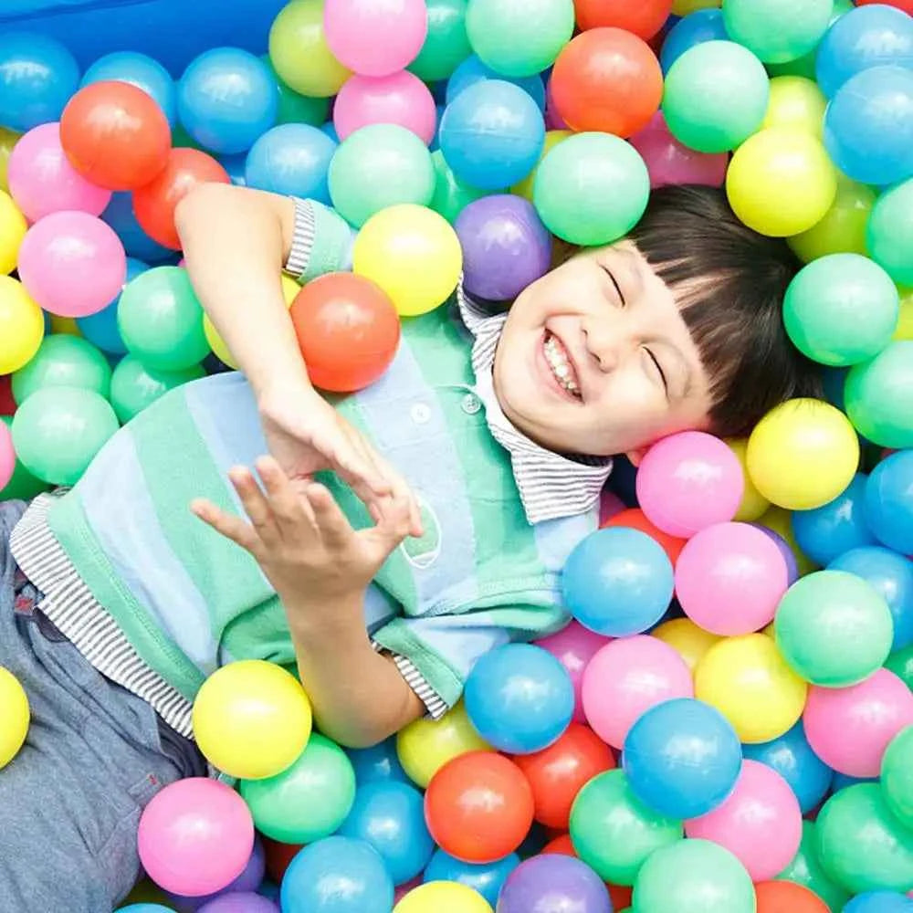 50Pcs Baby Ocean Balls for Pool, Playhouse, and Outdoor Fun