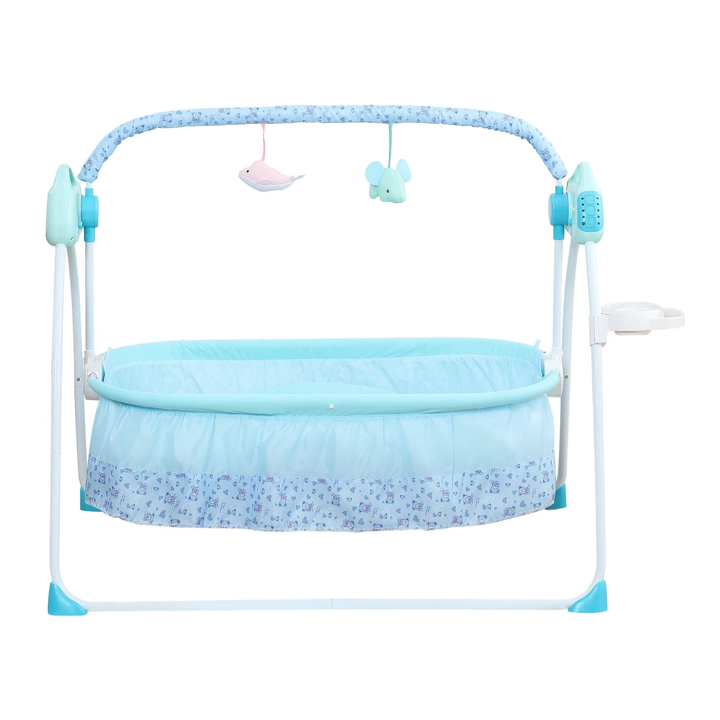 Havens Heaven Automatic Baby Swing – Infant Cradle with Music & Mosquito Net