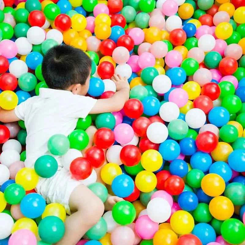 50Pcs Baby Ocean Balls for Pool, Playhouse, and Outdoor Fun