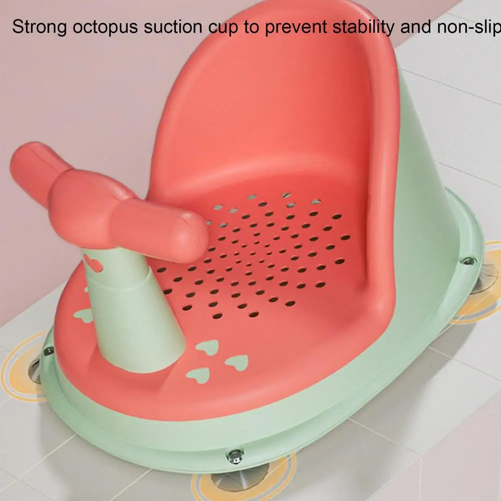 Baby Bath Seat with Suction Cups – 6–18 Months Toddler Support Chair - Haven's Heaven Boutique