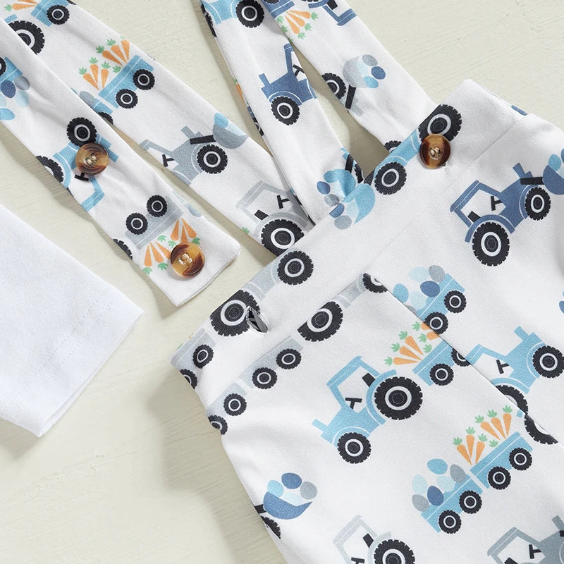 Easter Bunny 3-Piece Pants Set (0-18M)