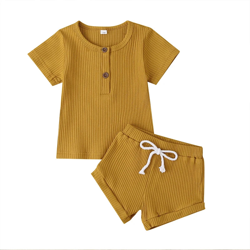 Sunny Days Knitwear Shorts Set (6-24M)