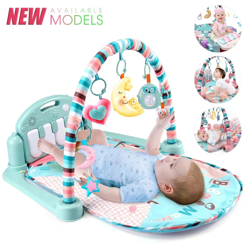 Musical Baby Play Gym & Fitness Stand – Early Learning Toy 0-36 Months