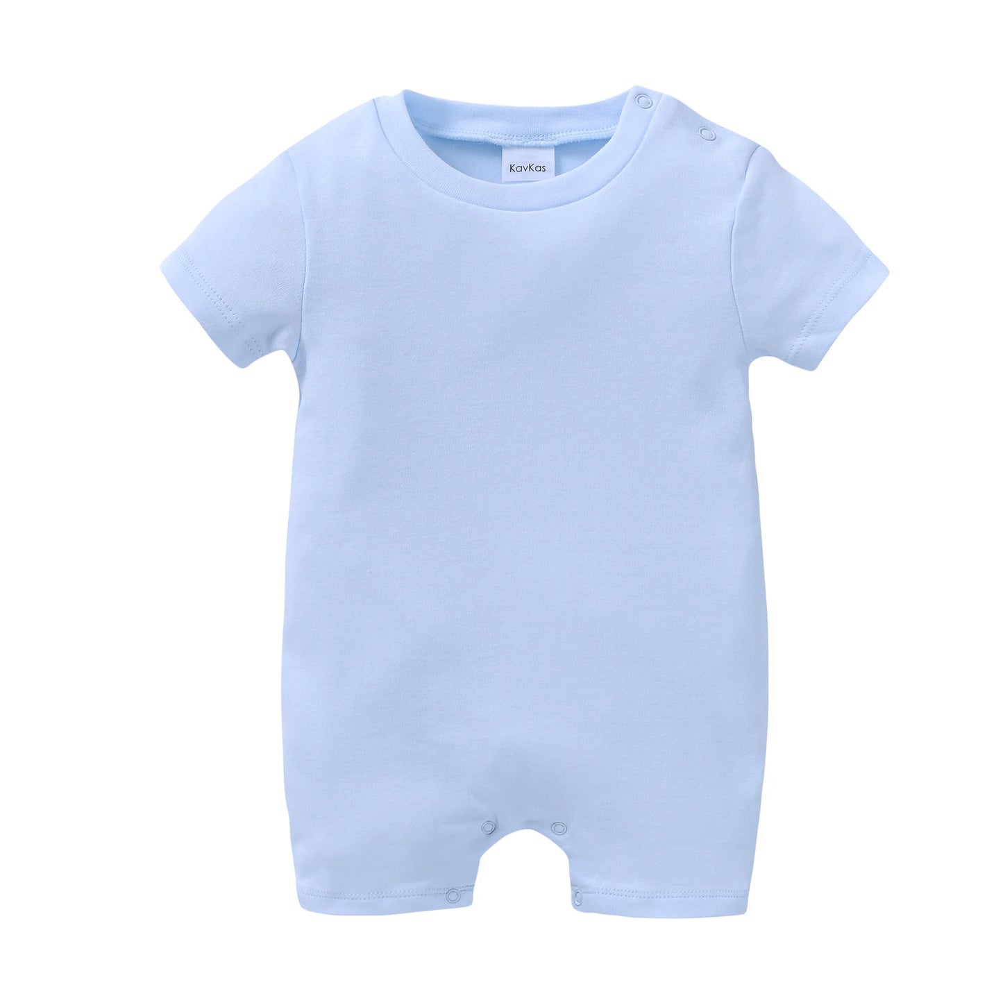 Newborn Baby Romper – Solid Cotton Unisex Jumpsuit, Infant & Toddler Onesie Overall