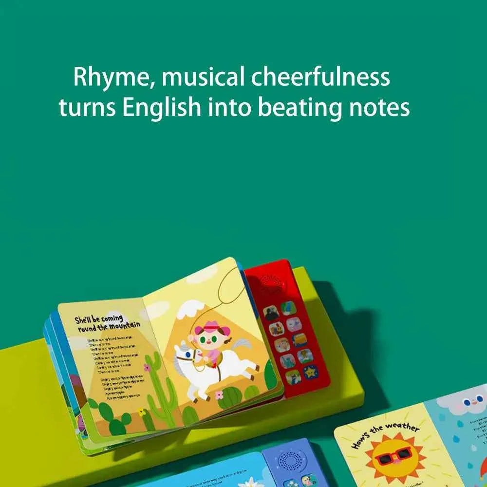 Musical Nursery Rhyme Book – 10 Classic Songs Early Learning