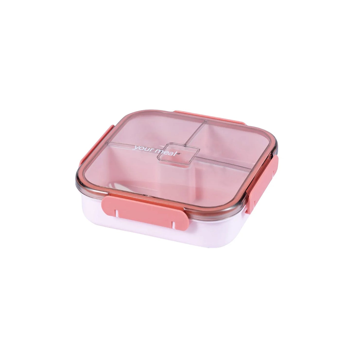 Microwave-Safe Lunch Box – Heat-Resistant Plastic Food & Fruit Storage Container with Secure Seal