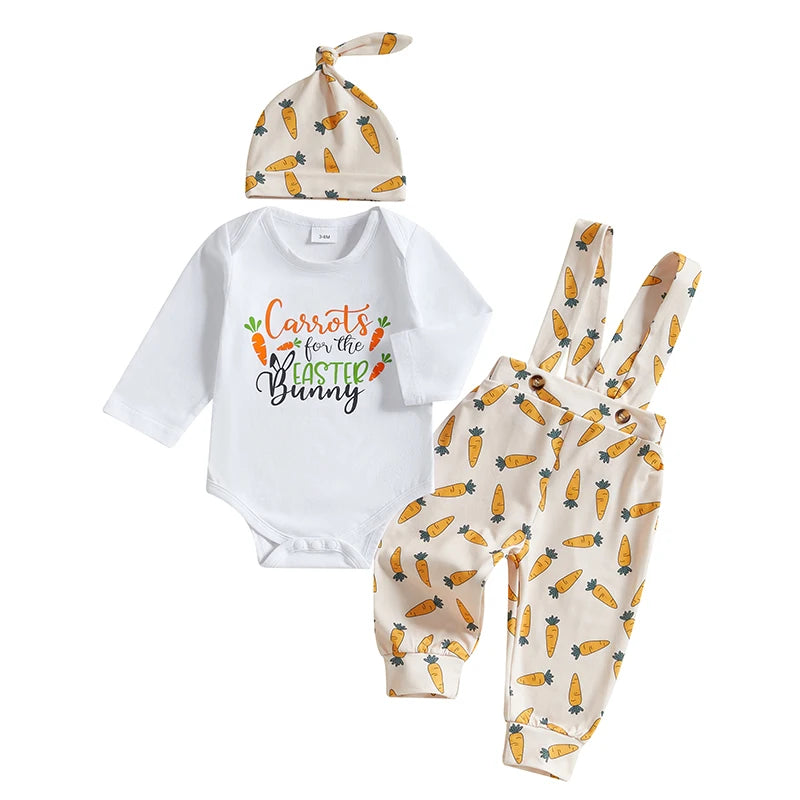 Easter Bunny 3-Piece Pants Set (0-18M)