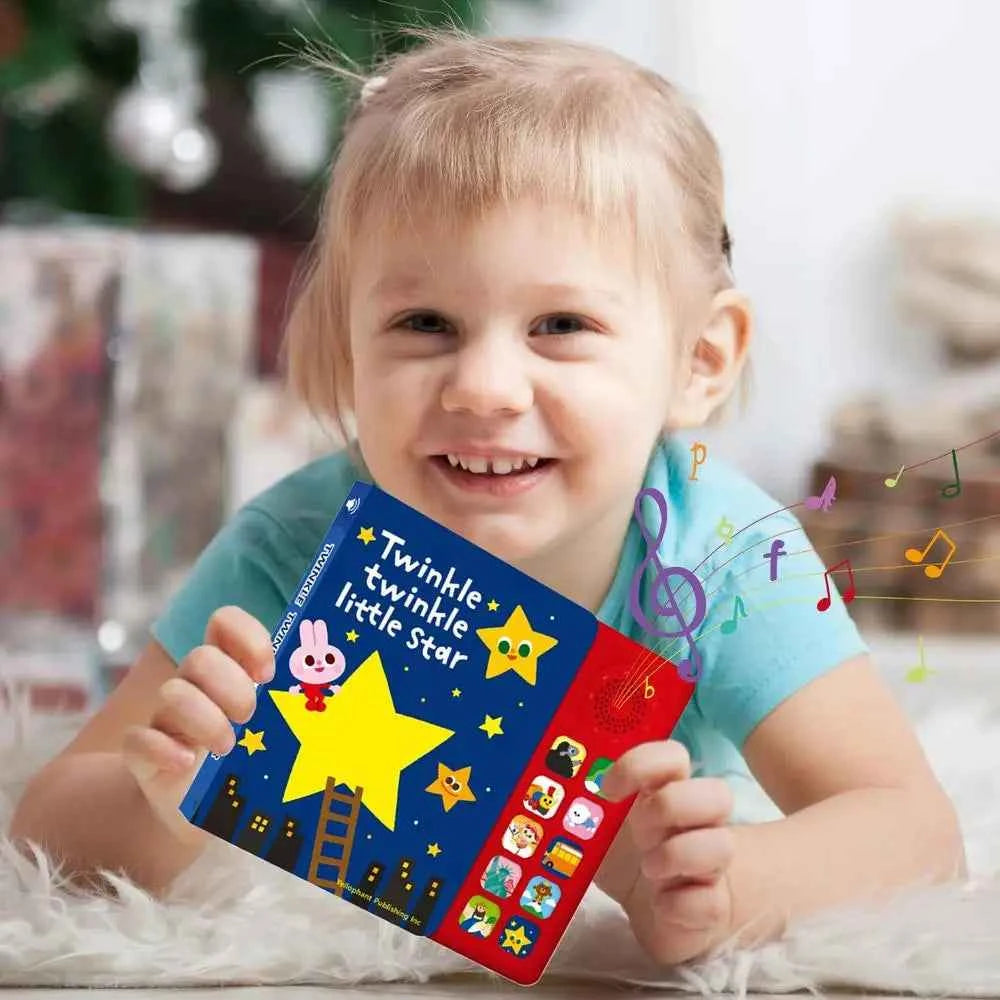 Musical Nursery Rhyme Book – 10 Classic Songs Early Learning