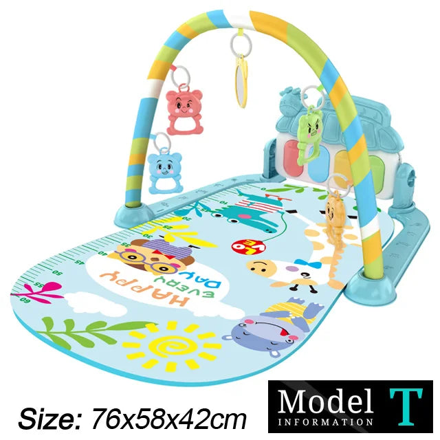 Musical Baby Play Gym & Fitness Stand – Early Learning Toy 0-36 Months