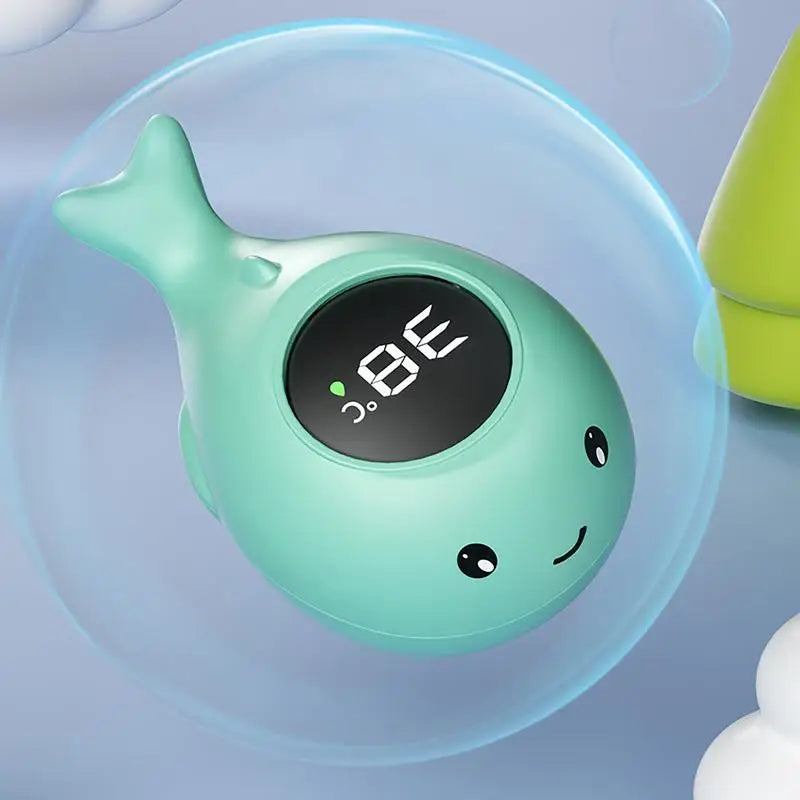 Baby Bath Thermometer – Whale Style Water Temperature Monitor - Haven's Heaven Boutique