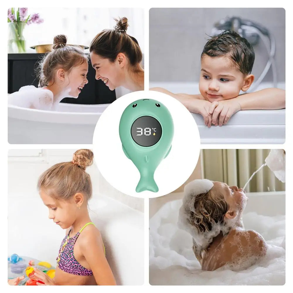 Baby Bath Thermometer – Whale Style Water Temperature Monitor - Haven's Heaven Boutique